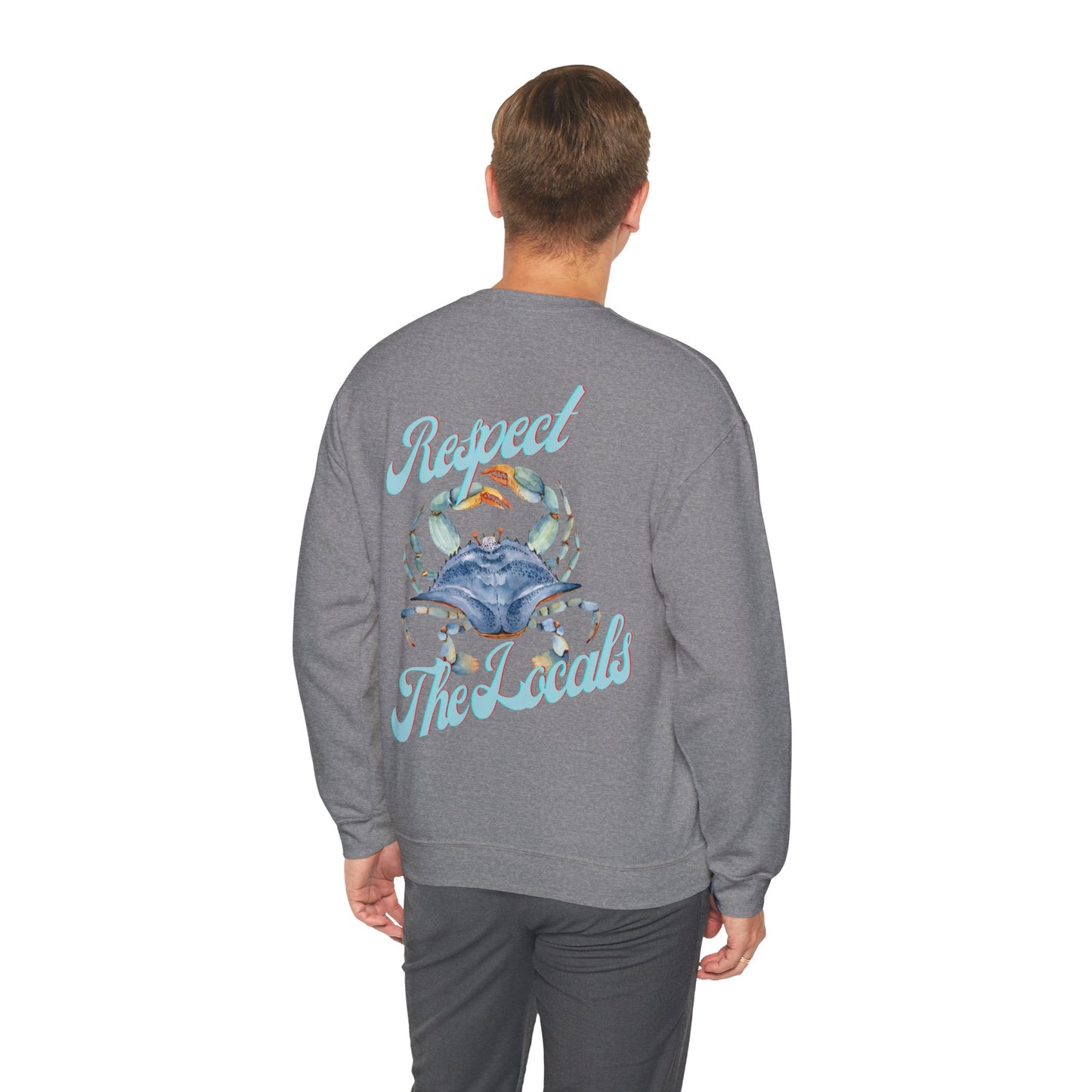 Respect the Locals Unisex Heavy Blend™ Crewneck Sweatshirt
