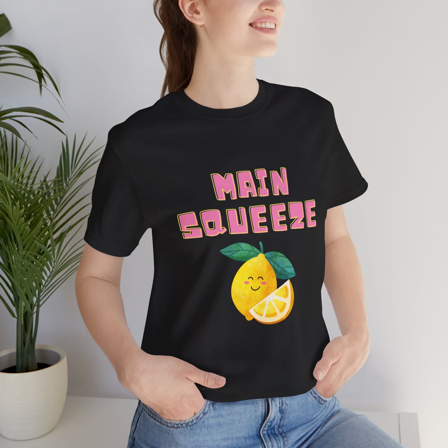 Main squeeze lemon graphic Short Sleeve Tee
