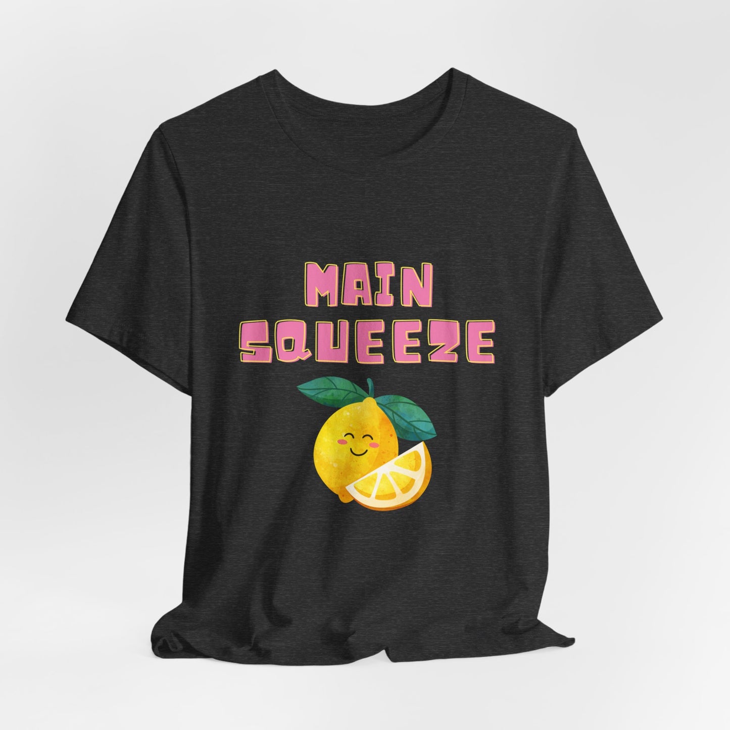 Main squeeze lemon graphic Short Sleeve Tee