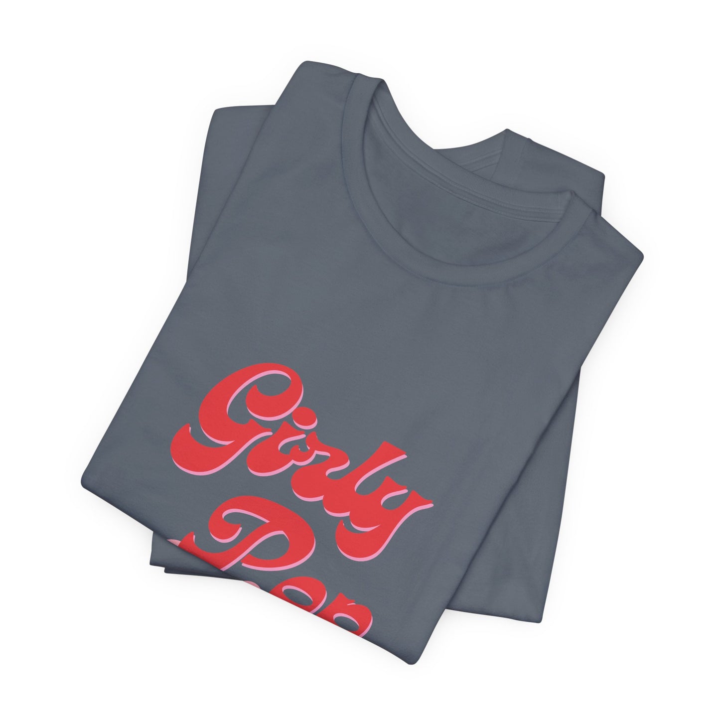 Girly pop graphic Jersey Short Sleeve Tee