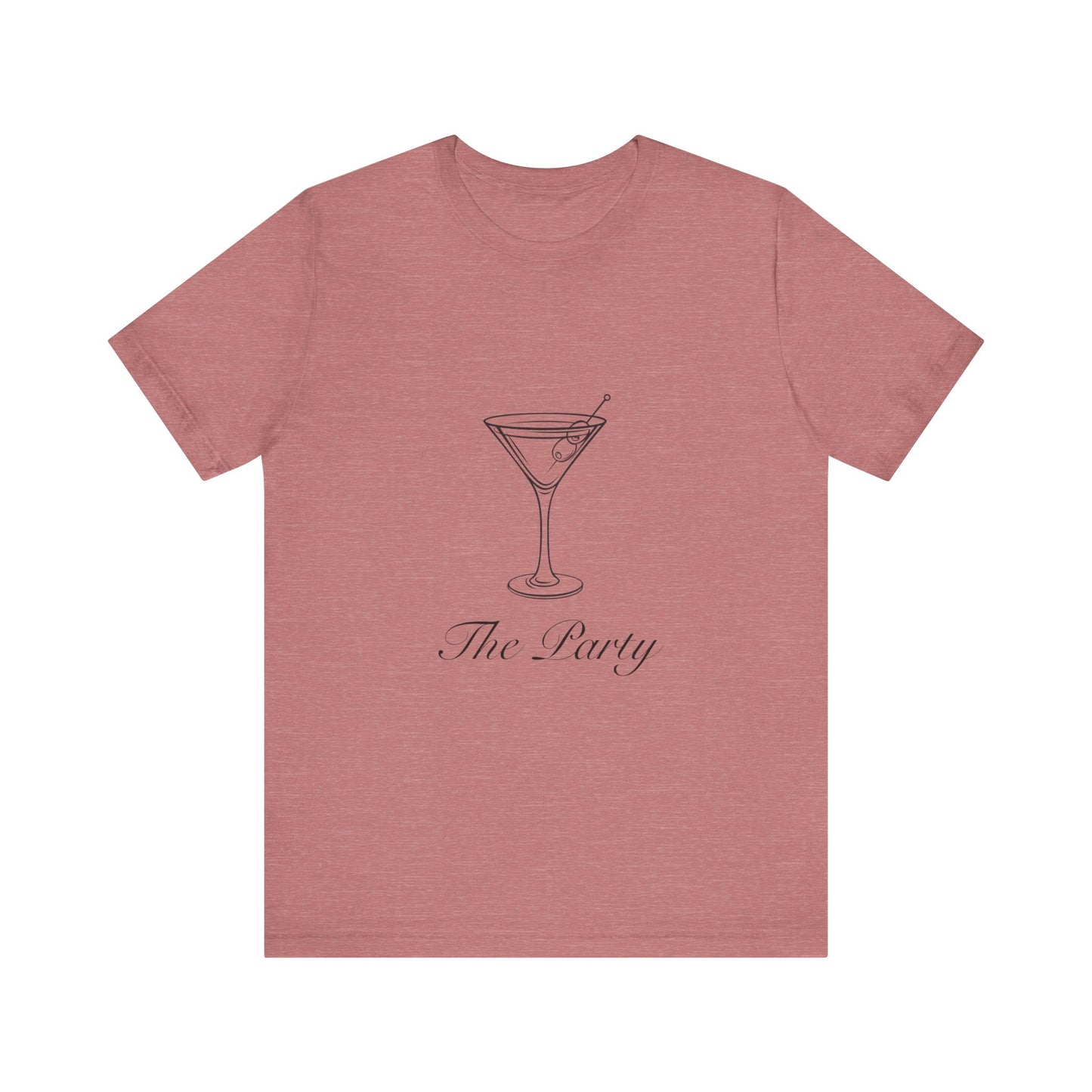 The Party Bachelorette Bridesmaids Jersey Short Sleeve Tee