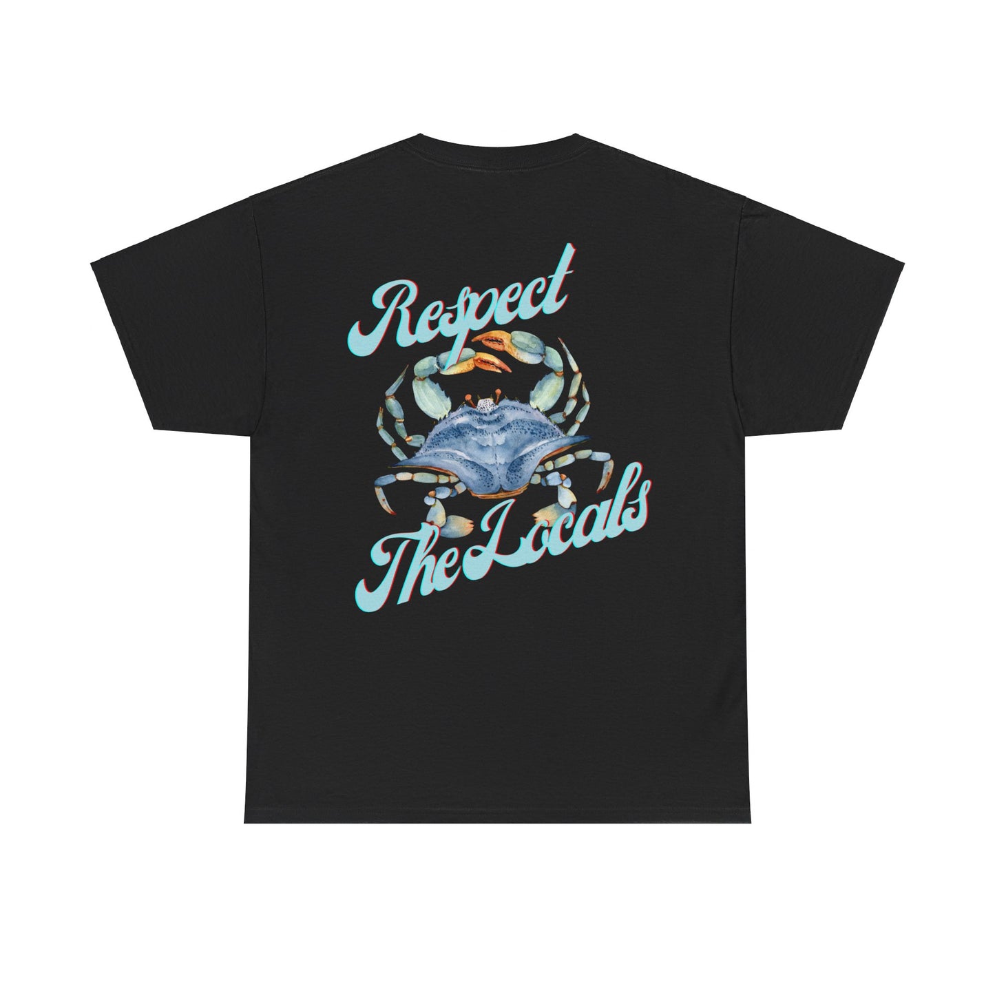 Respect the Locals Crab Unisex Heavy Cotton Tee