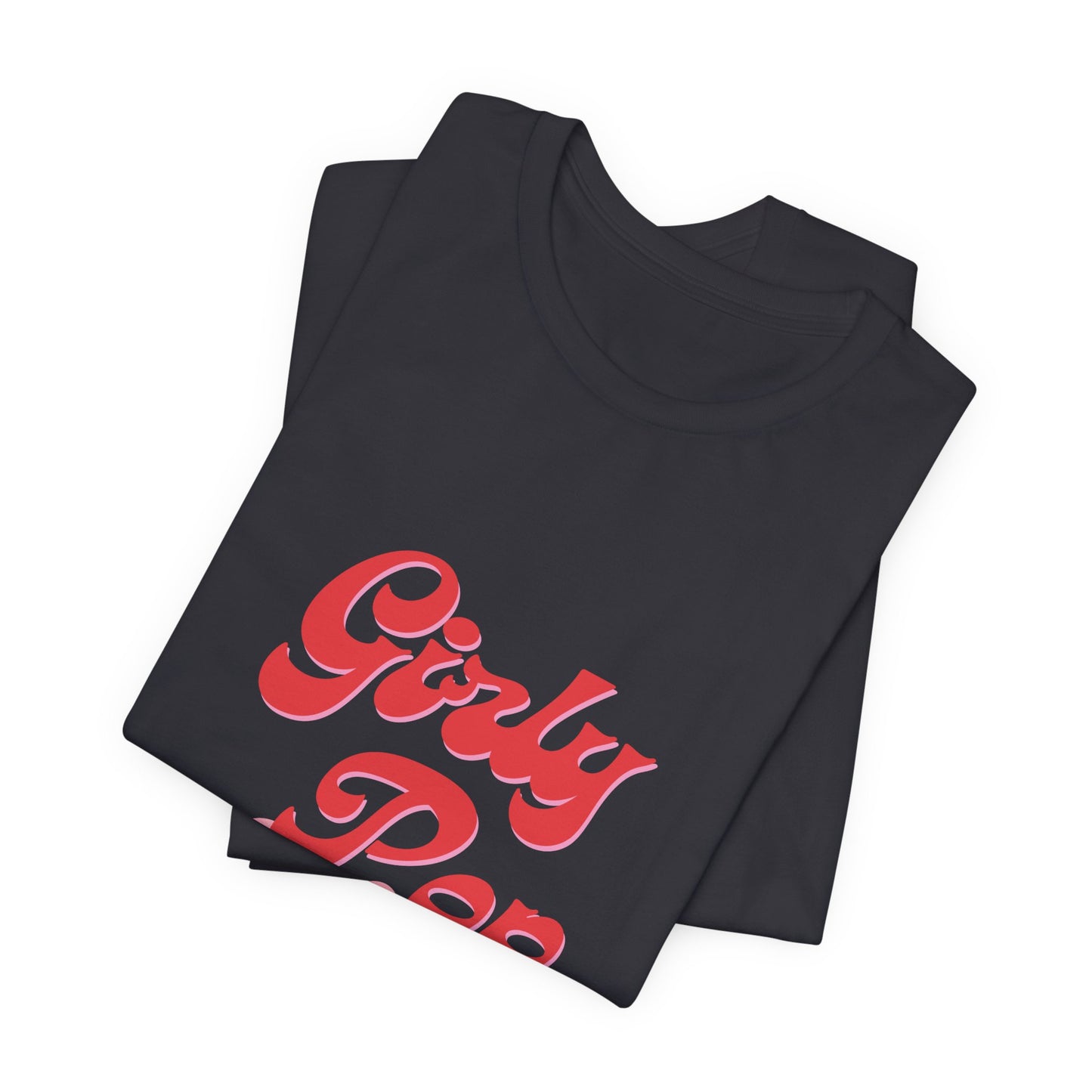 Girly pop graphic Jersey Short Sleeve Tee
