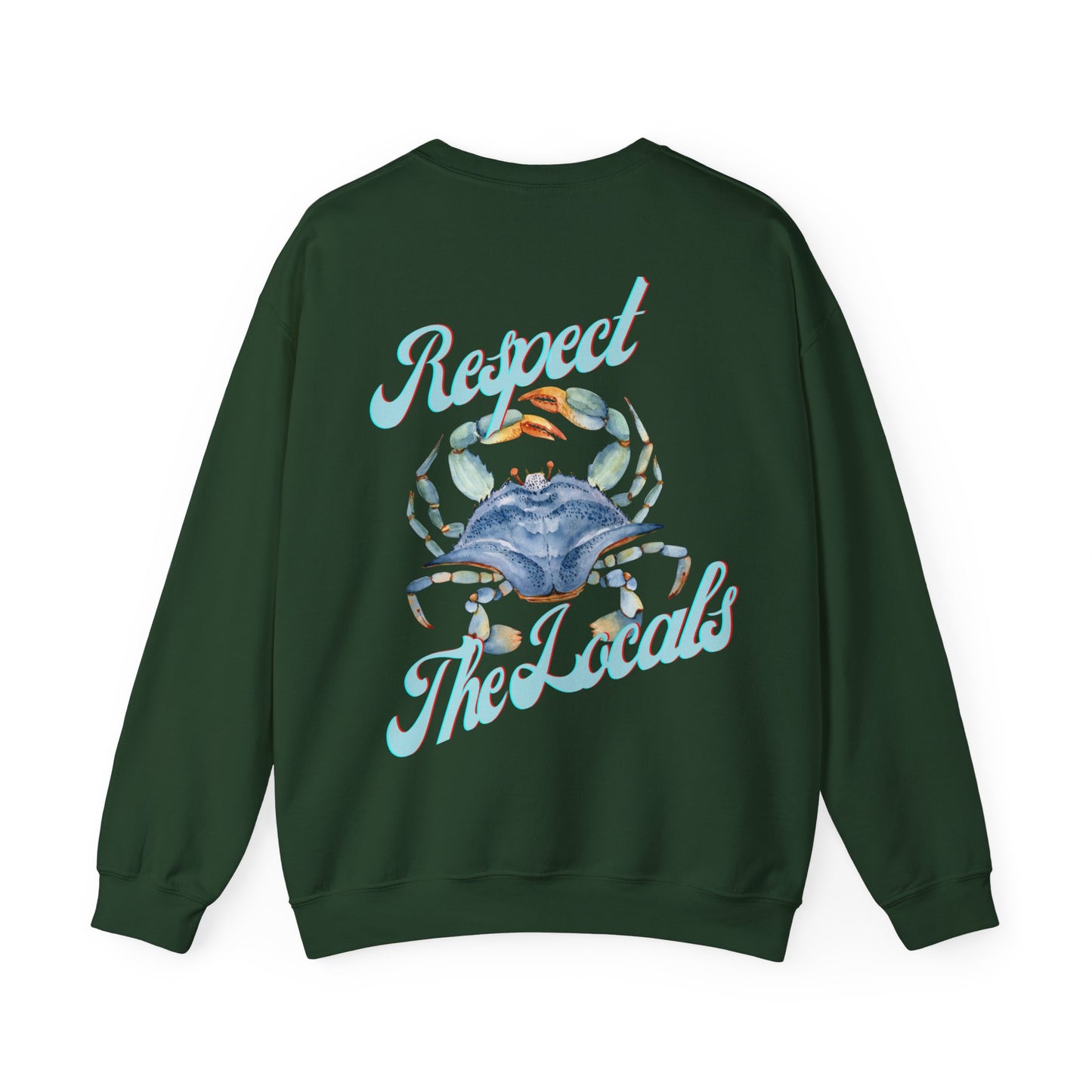 Respect the Locals Unisex Heavy Blend™ Crewneck Sweatshirt