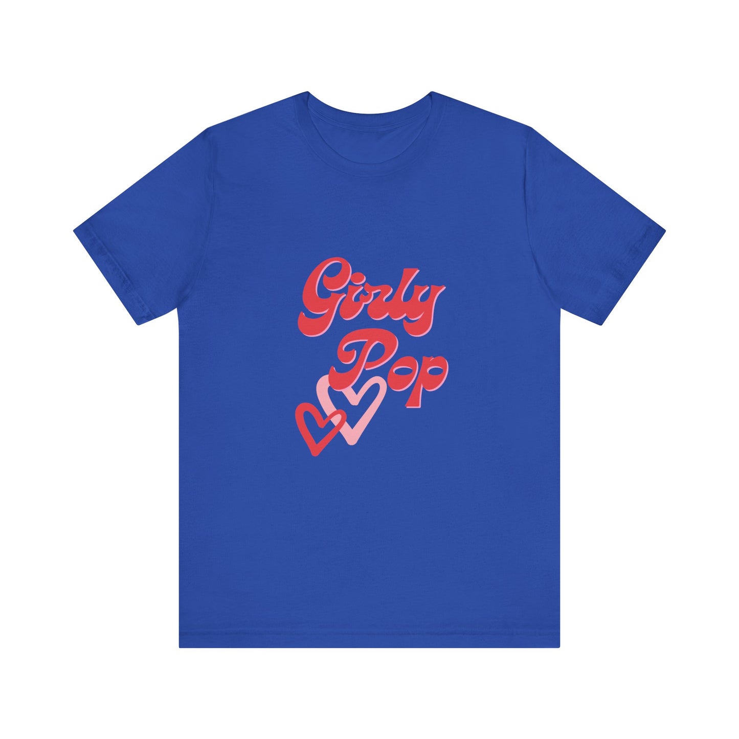 Girly pop graphic Jersey Short Sleeve Tee