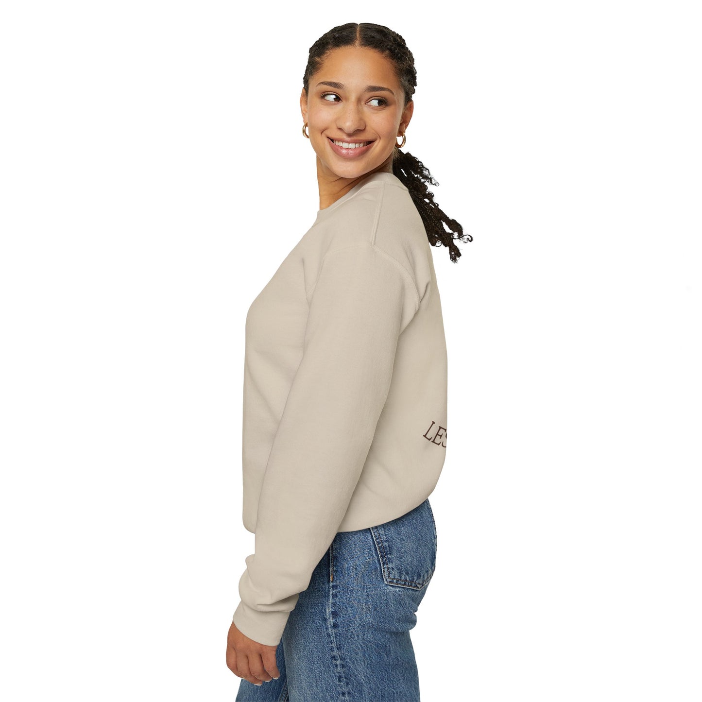 More Espresso Less Depresso Unisex Heavy Blend™ Crewneck Sweatshirt