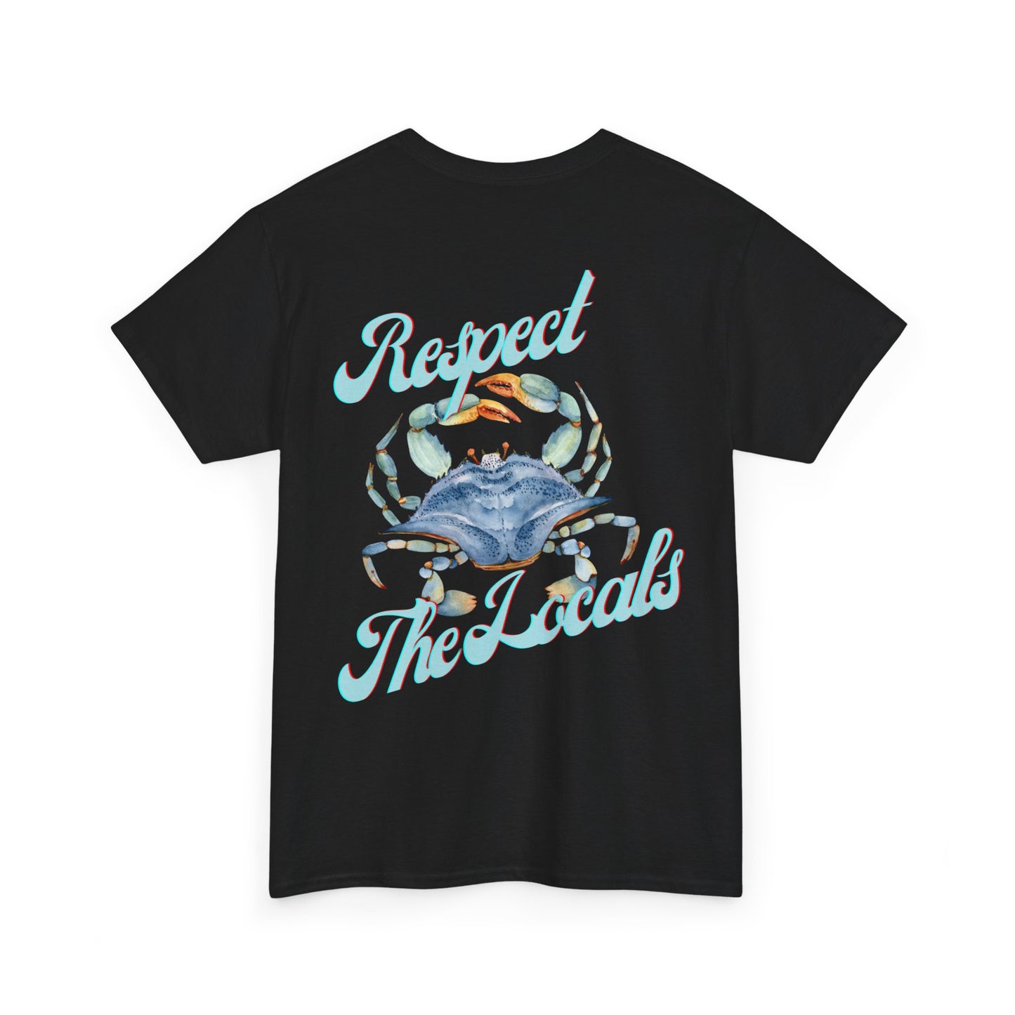Respect the Locals Crab Unisex Heavy Cotton Tee