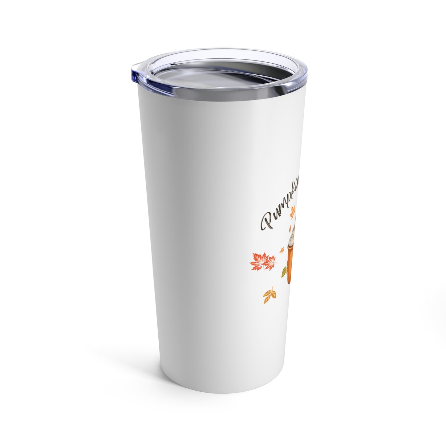 Pumpkin Spice Latte Fall Holiday Tumbler 20oz