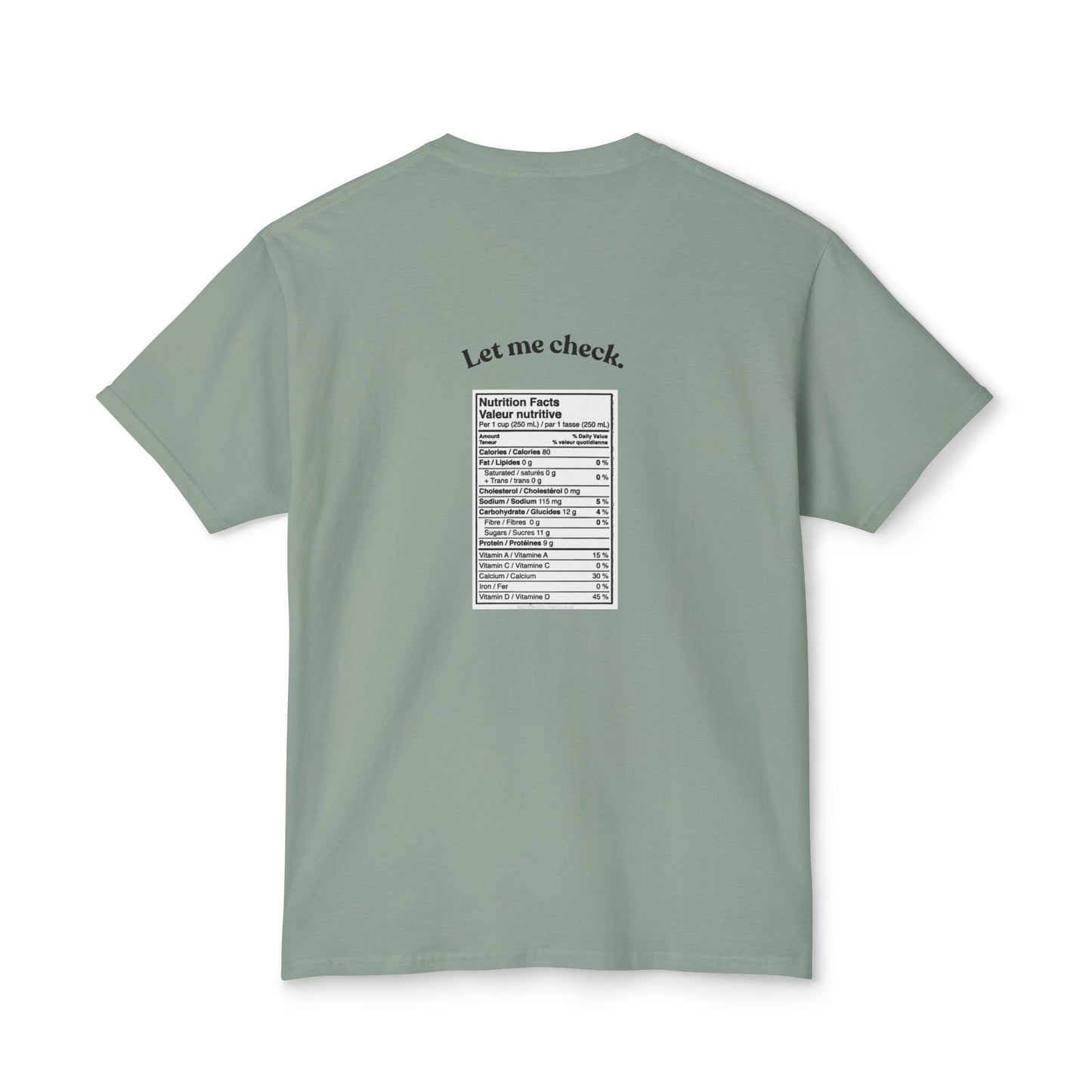 Let Me Check Ingredients Shirt