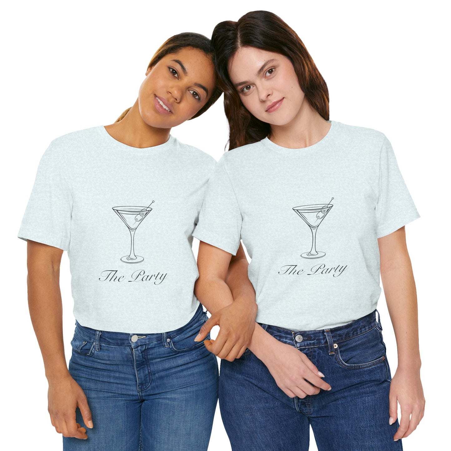 The Party Bachelorette Bridesmaids Jersey Short Sleeve Tee
