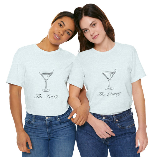 The Party Bachelorette Bridesmaids Jersey Short Sleeve Tee