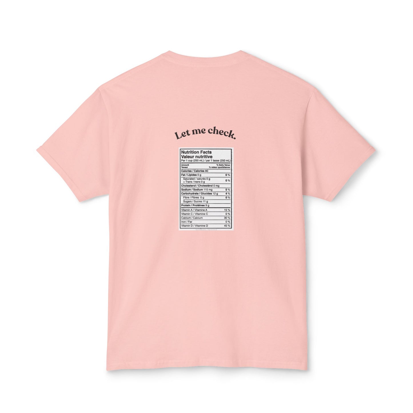 Let Me Check Ingredients Shirt
