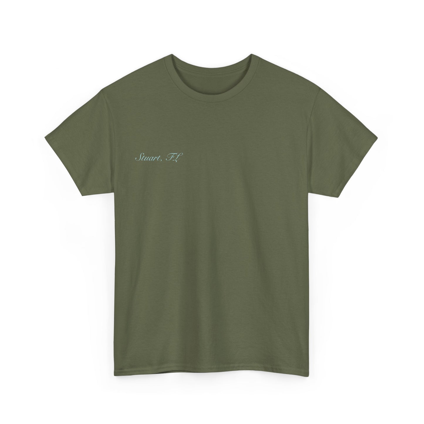 Stuart FL Respect the Locals Crab Unisex Heavy Cotton Tee