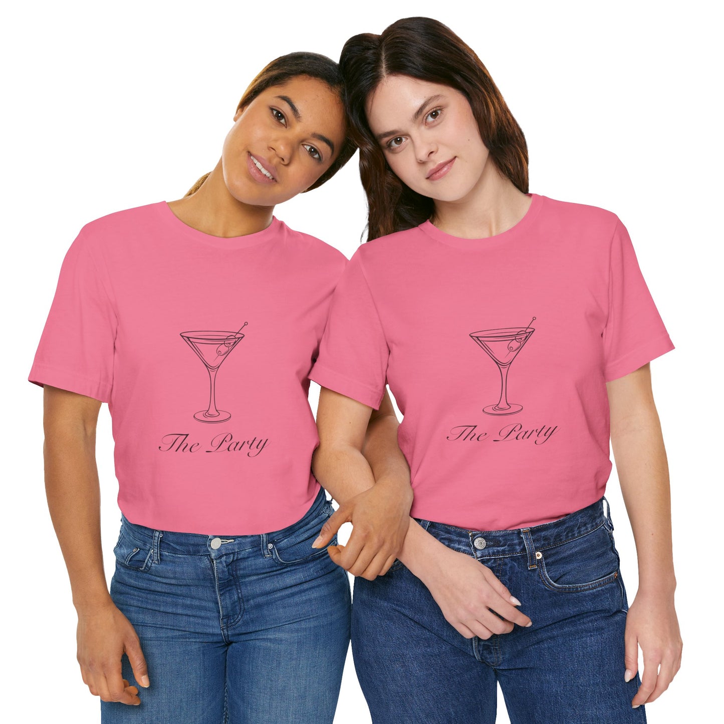 The Party Bachelorette Bridesmaids Jersey Short Sleeve Tee