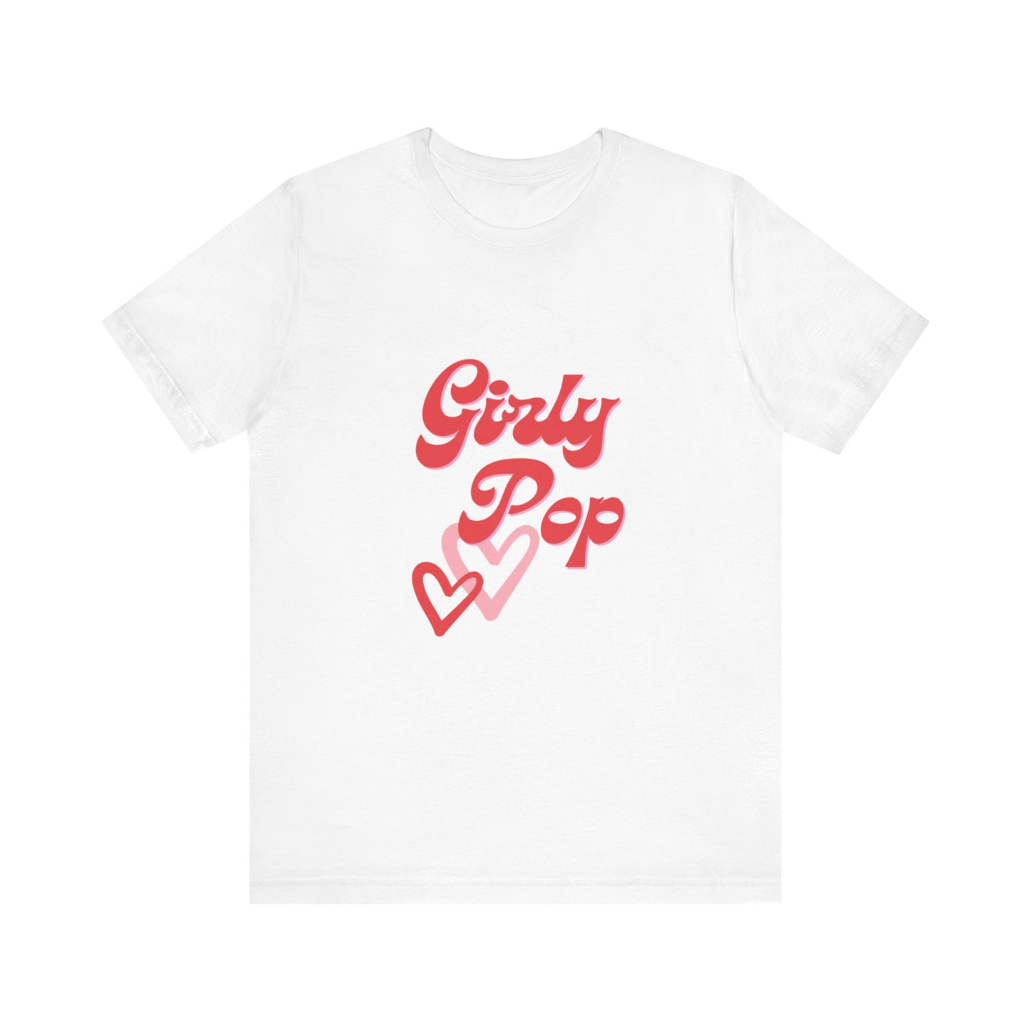 Girly pop graphic Jersey Short Sleeve Tee