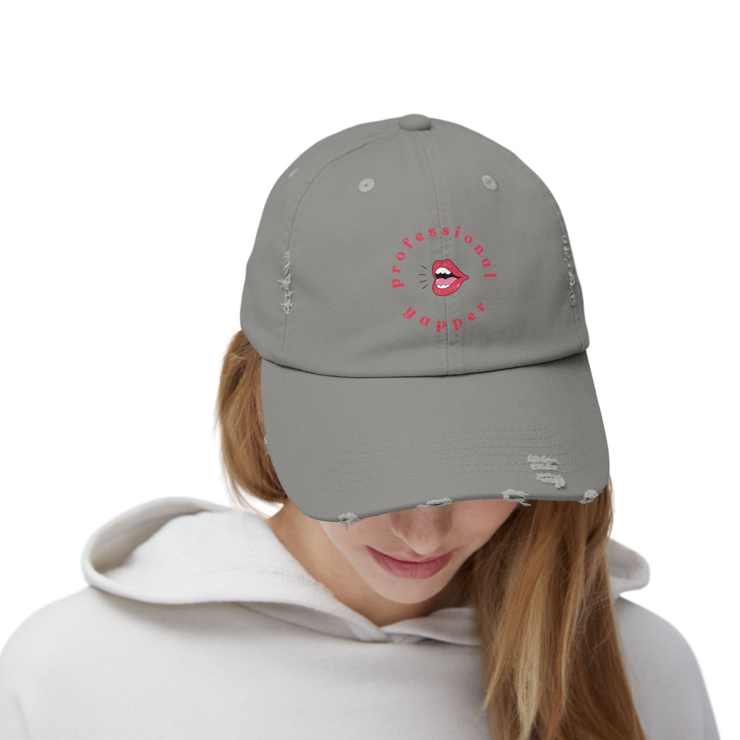 Professional Yapper Distressed Cap