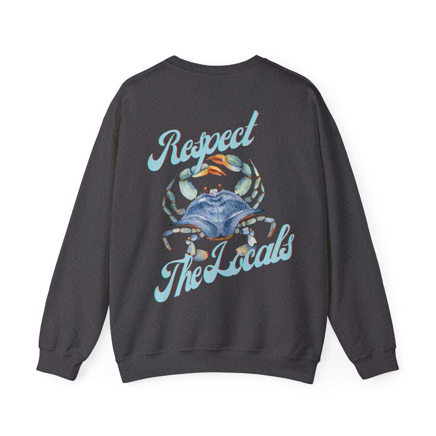Respect the Locals Unisex Heavy Blend™ Crewneck Sweatshirt