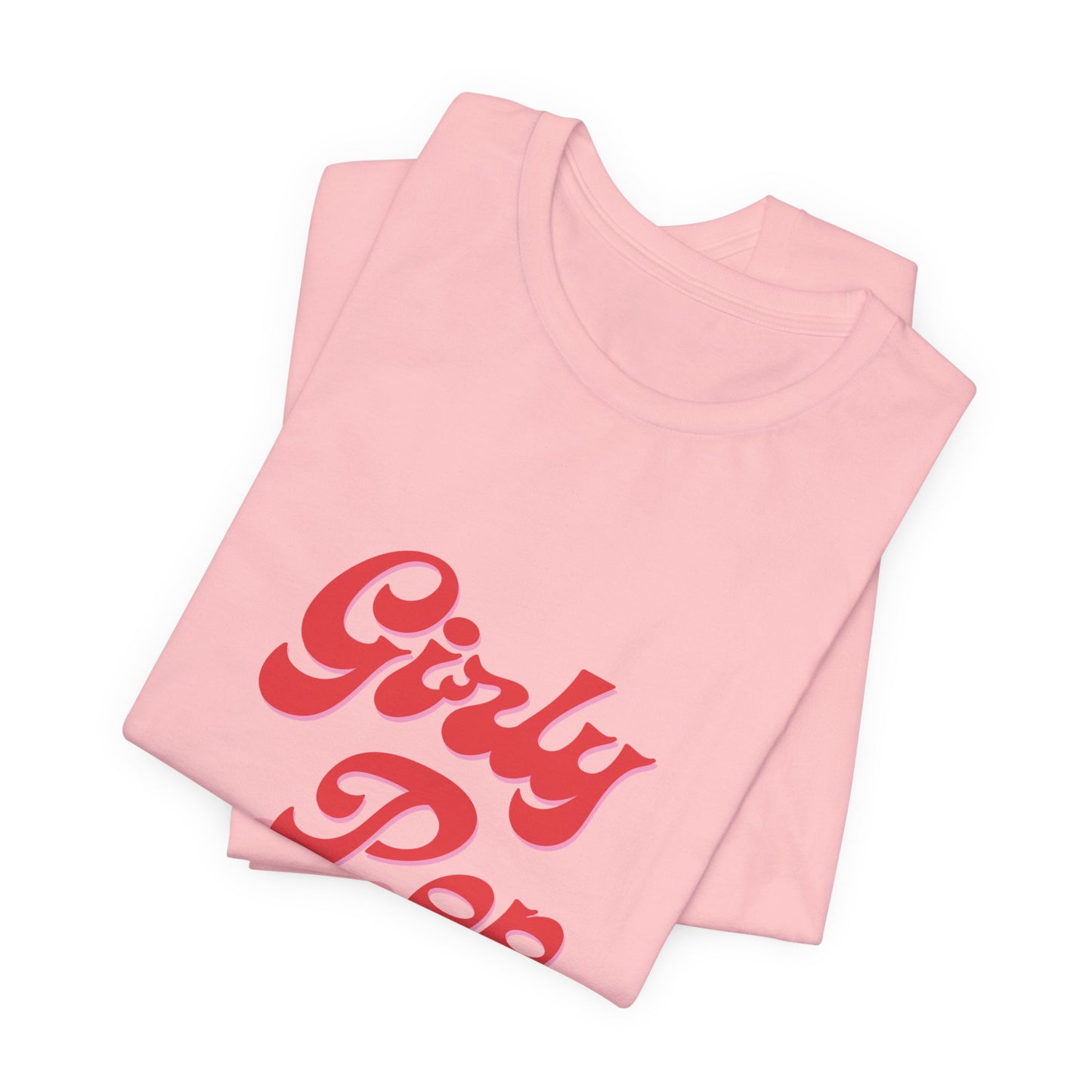 Girly pop graphic Jersey Short Sleeve Tee