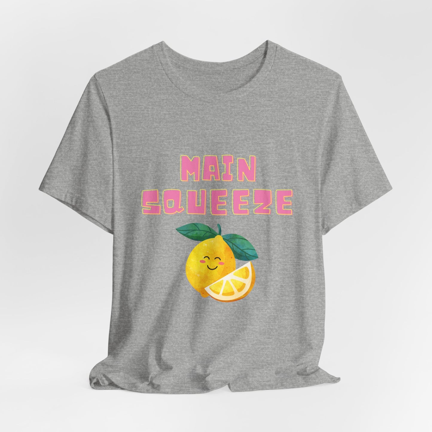 Main squeeze lemon graphic Short Sleeve Tee