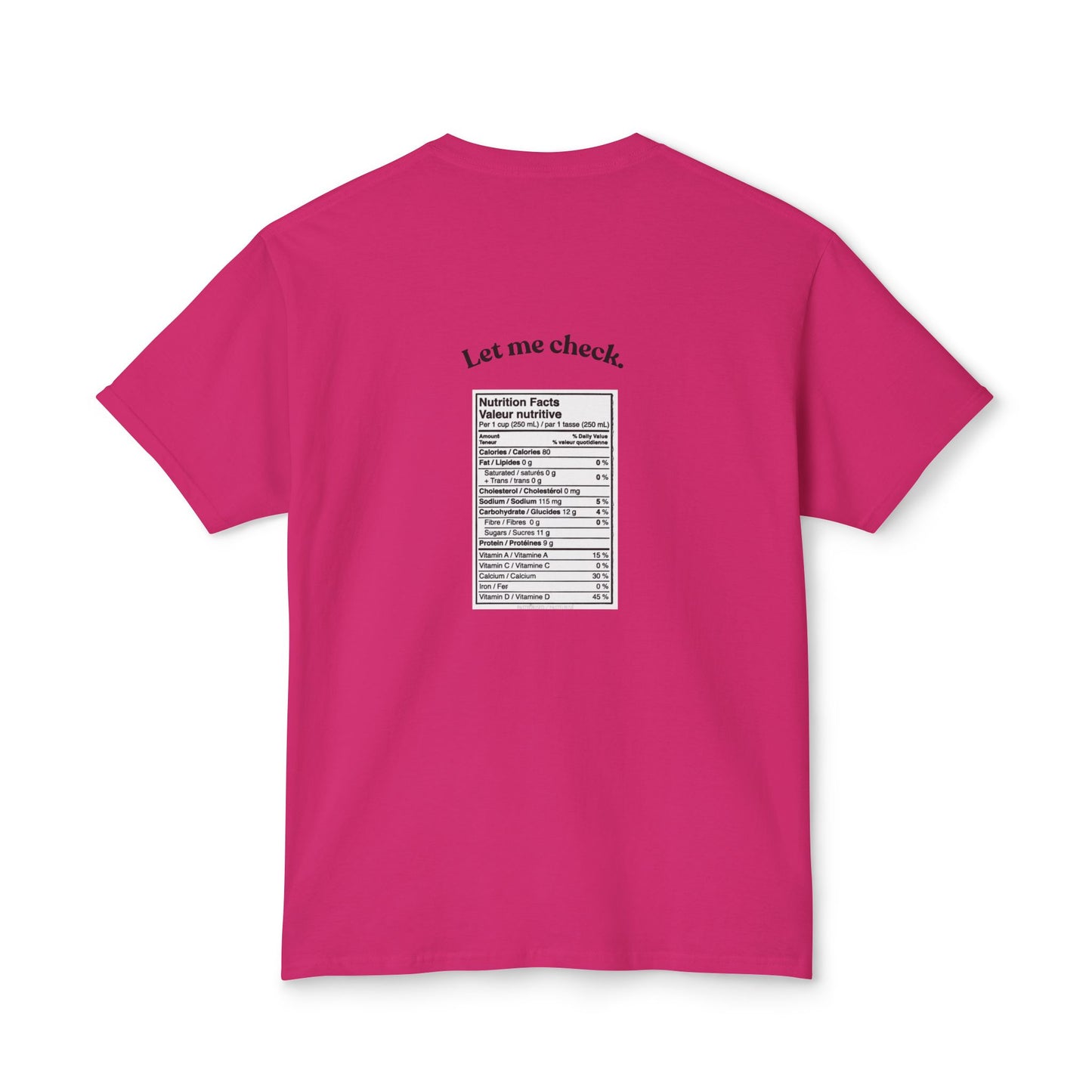 Let Me Check Ingredients Shirt