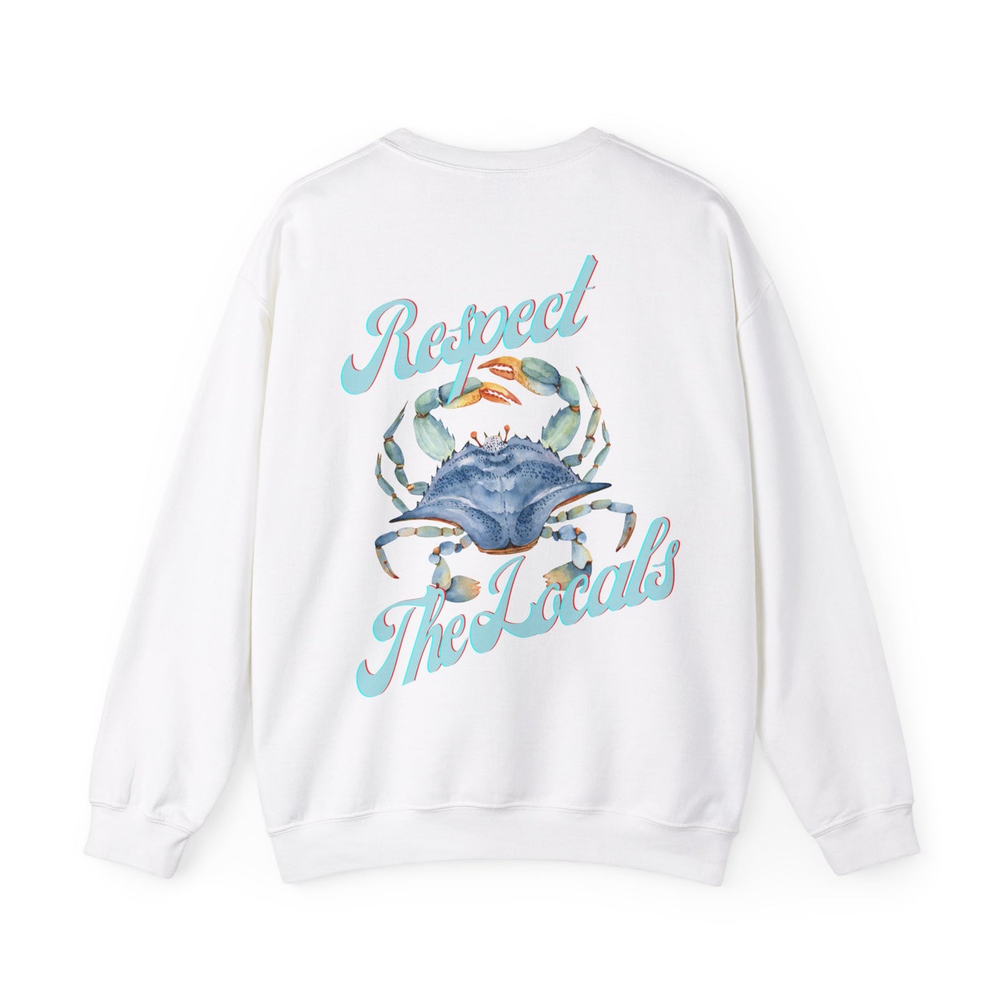 Respect the Locals Unisex Heavy Blend™ Crewneck Sweatshirt
