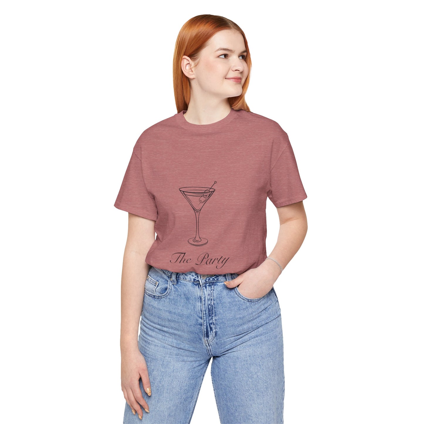 The Party Bachelorette Bridesmaids Jersey Short Sleeve Tee