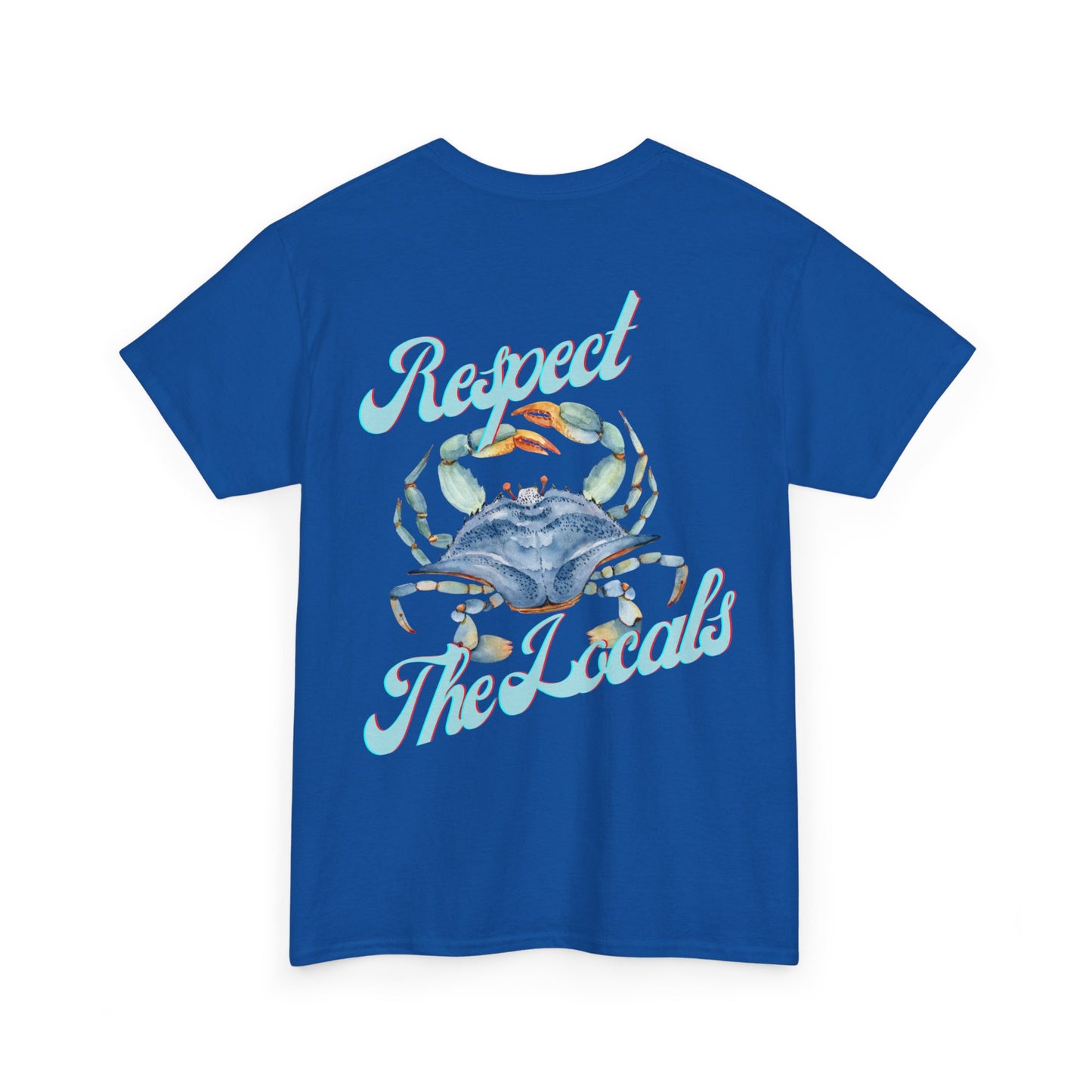 Respect the Locals Crab Unisex Heavy Cotton Tee