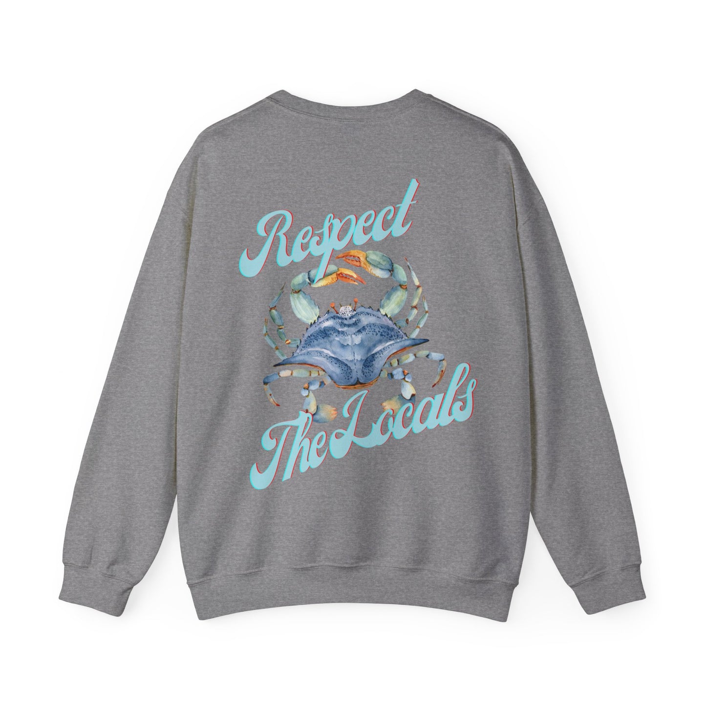 Respect the Locals Unisex Heavy Blend™ Crewneck Sweatshirt