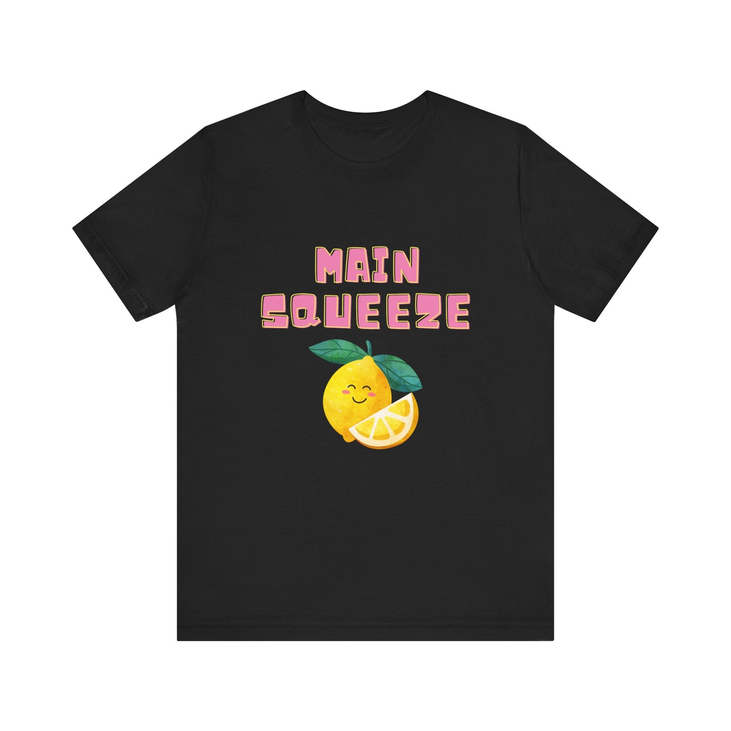 Main squeeze lemon graphic Short Sleeve Tee