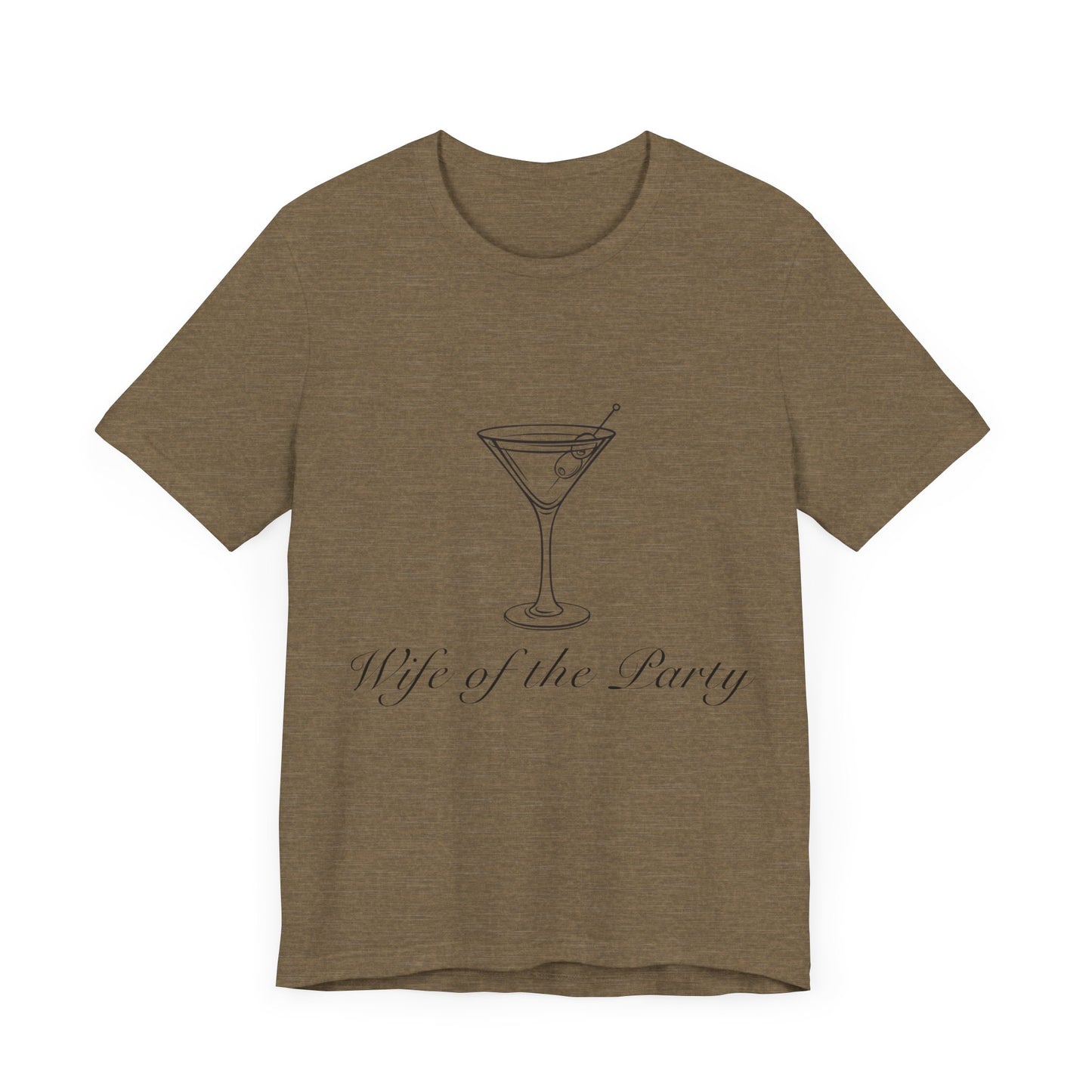 Wife of The Party Bachelorette Jersey Short Sleeve Tee
