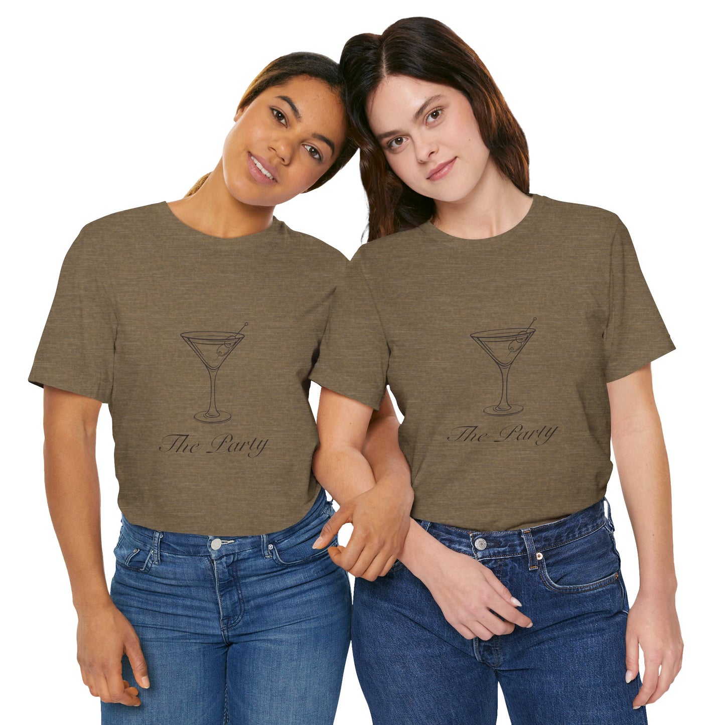The Party Bachelorette Bridesmaids Jersey Short Sleeve Tee