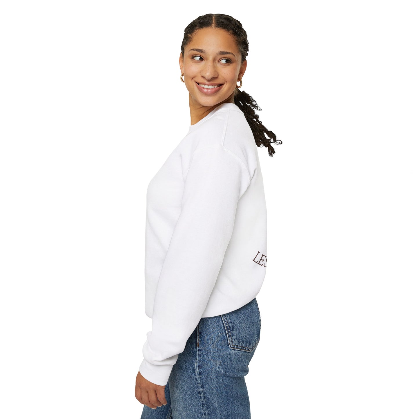 More Espresso Less Depresso Unisex Heavy Blend™ Crewneck Sweatshirt