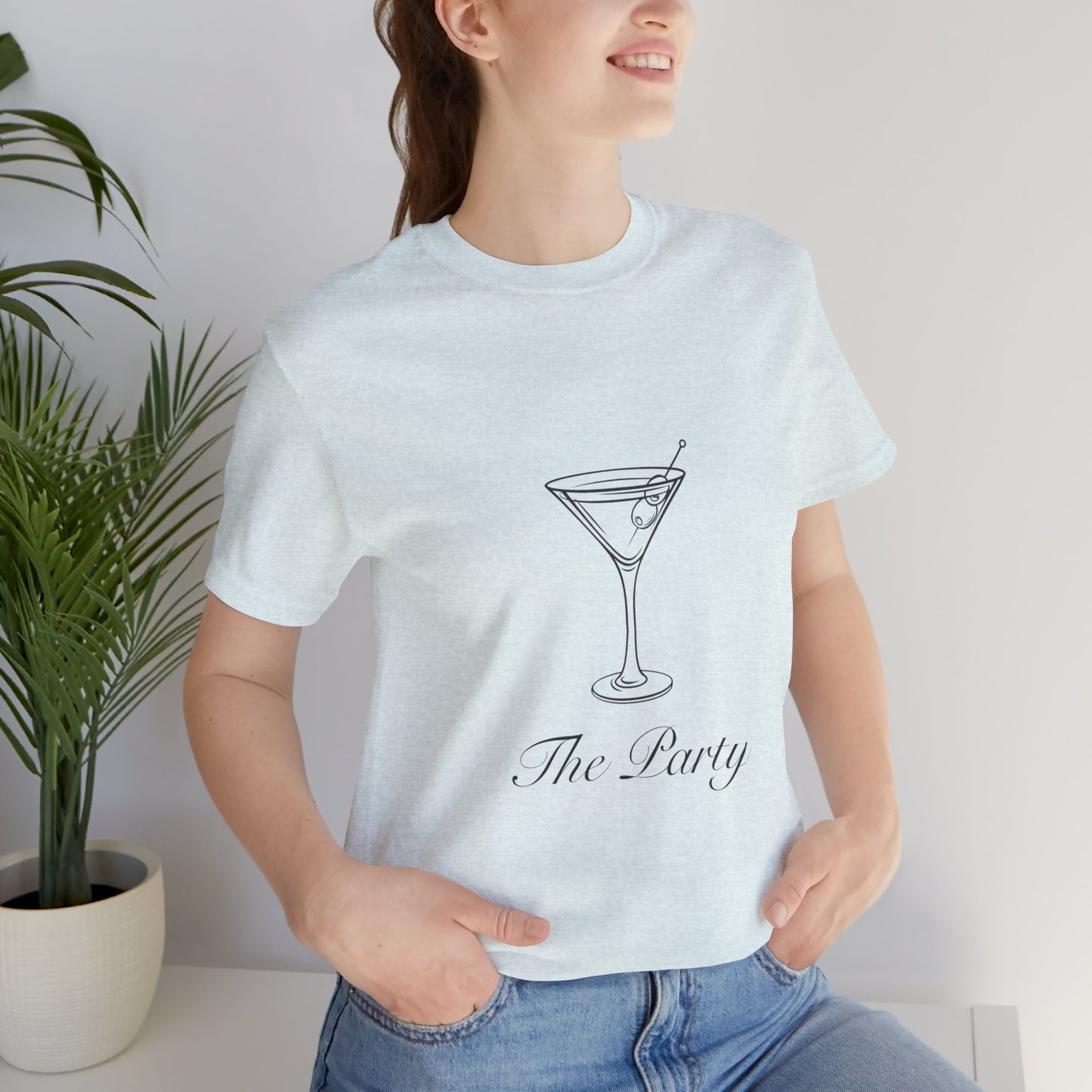 The Party Bachelorette Bridesmaids Jersey Short Sleeve Tee
