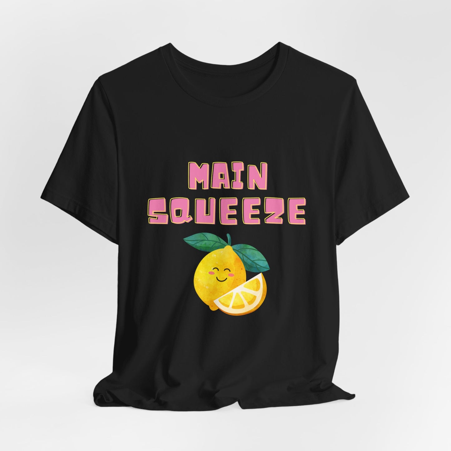 Main squeeze lemon graphic Short Sleeve Tee