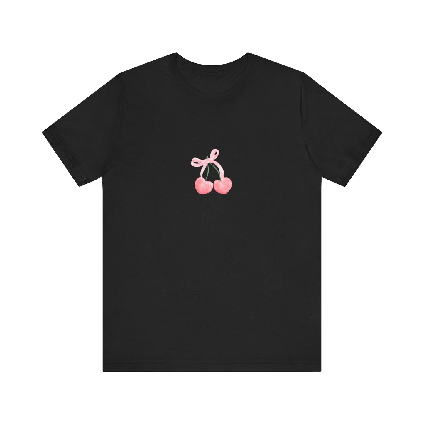 Coquette Cherries Jersey Short Sleeve Tee
