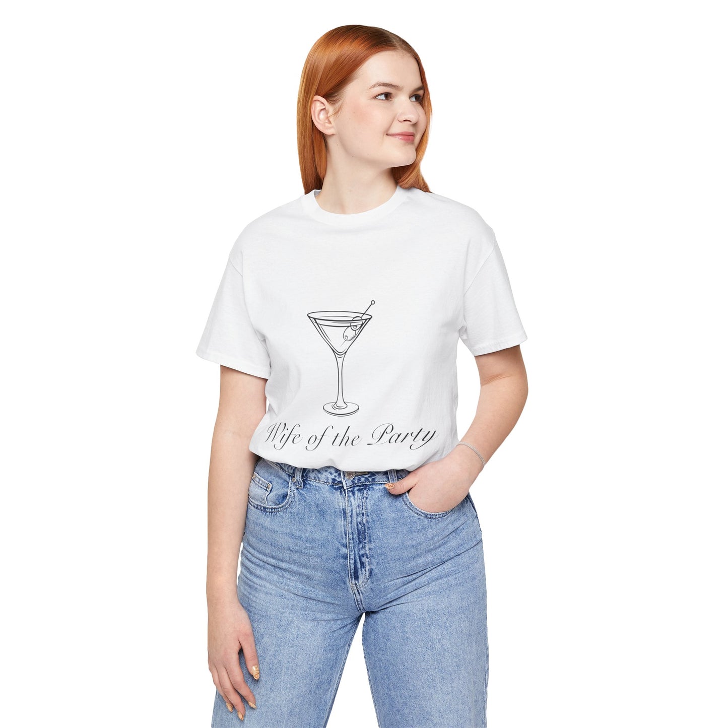 Wife of The Party Bachelorette Jersey Short Sleeve Tee