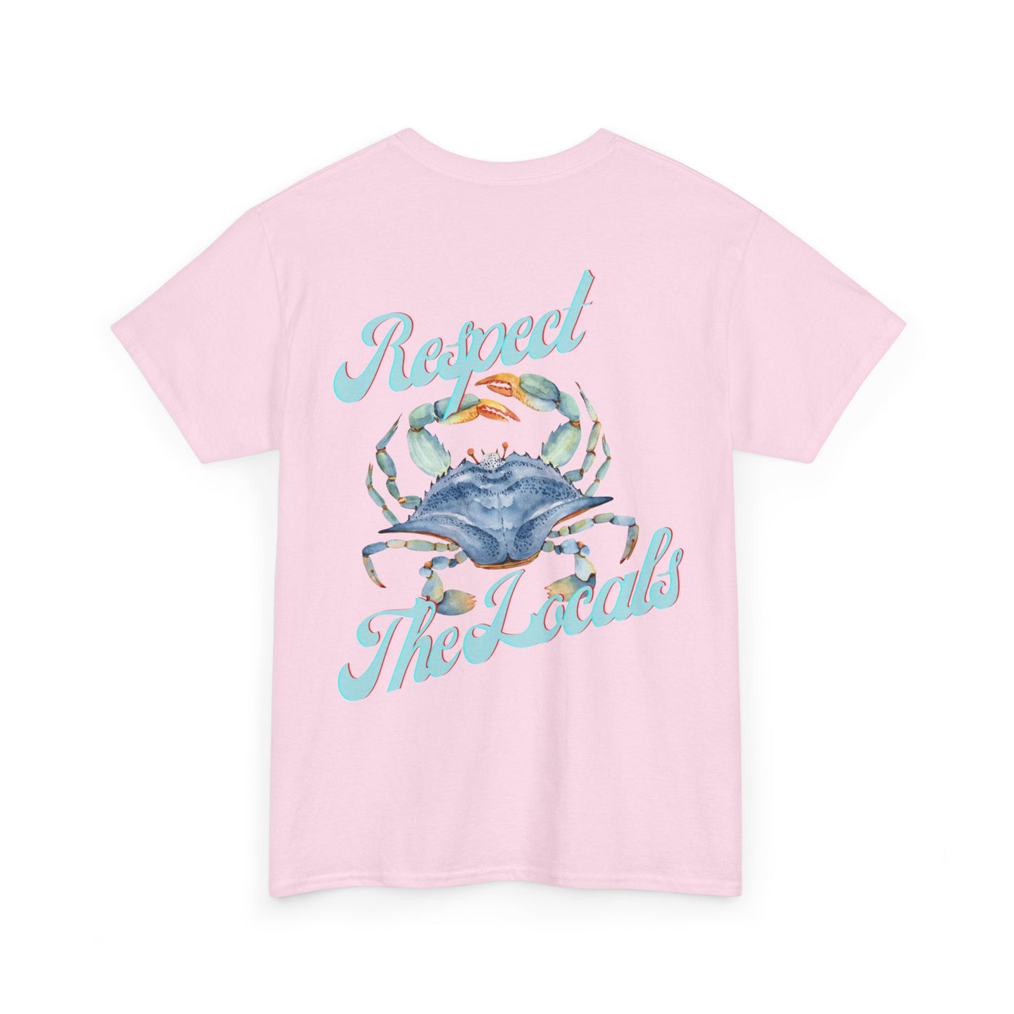 Respect the Locals Crab Unisex Heavy Cotton Tee