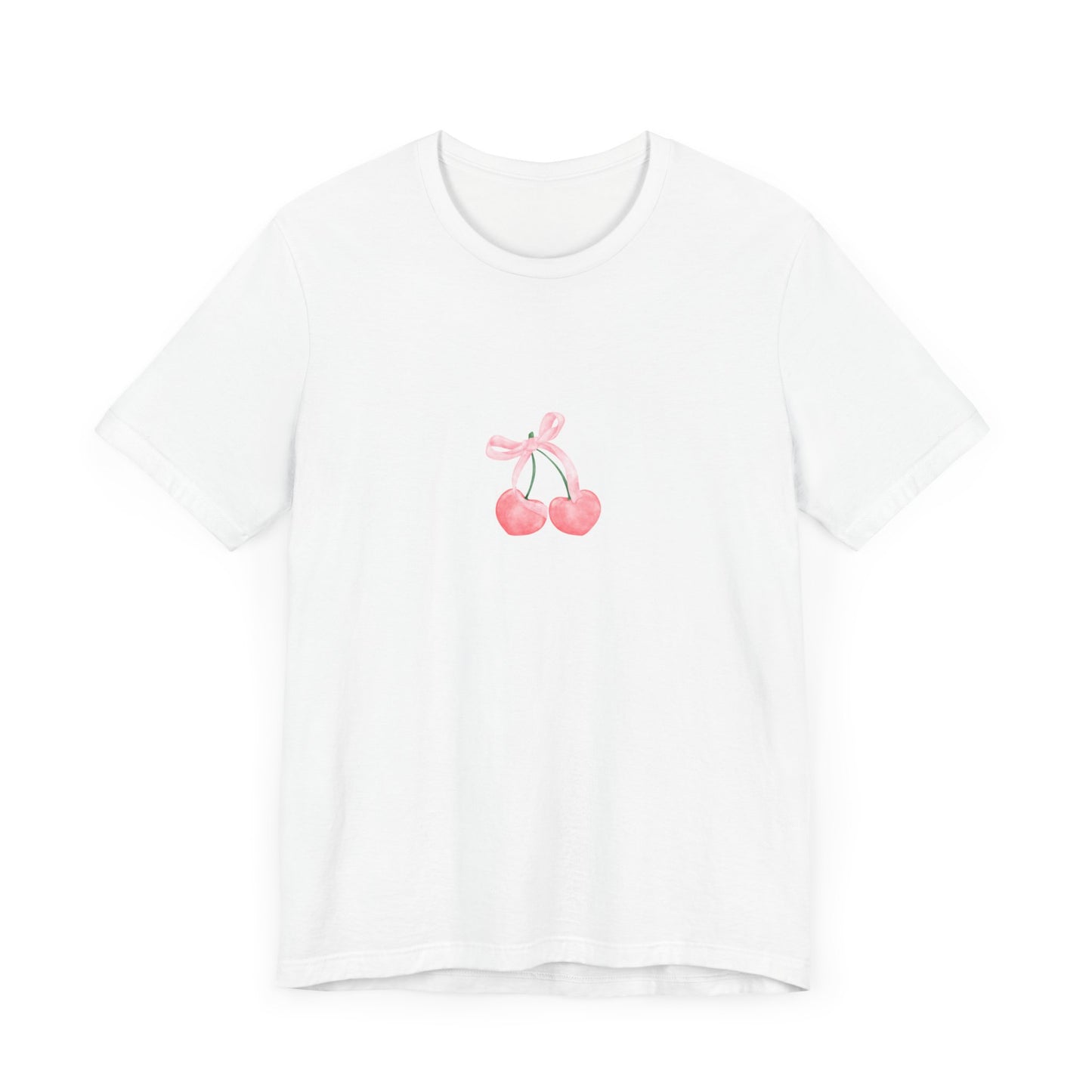 Coquette Cherries Jersey Short Sleeve Tee