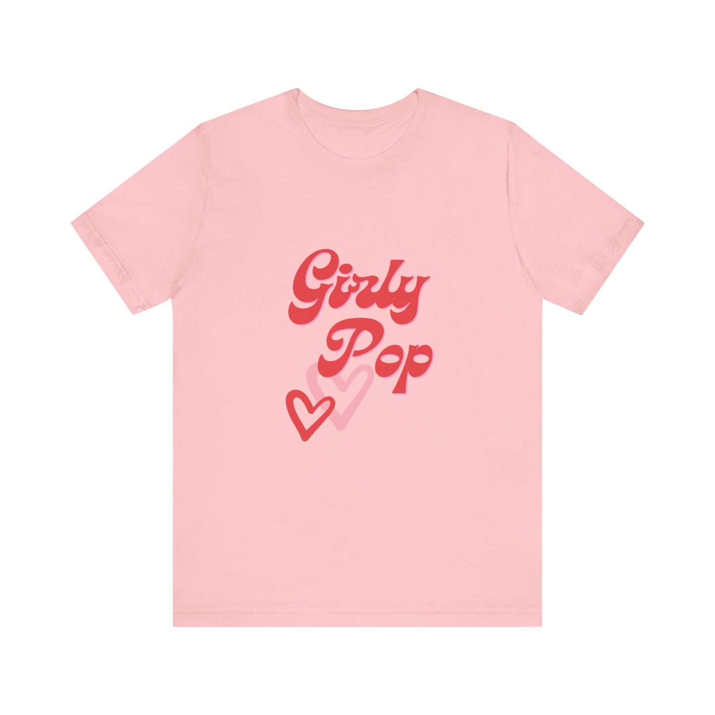 Girly pop graphic Jersey Short Sleeve Tee