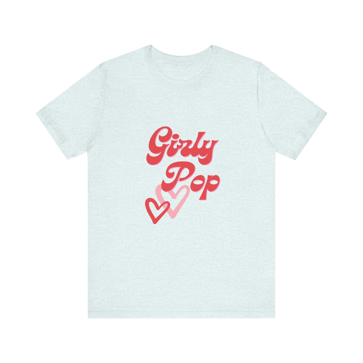 Girly pop graphic Jersey Short Sleeve Tee