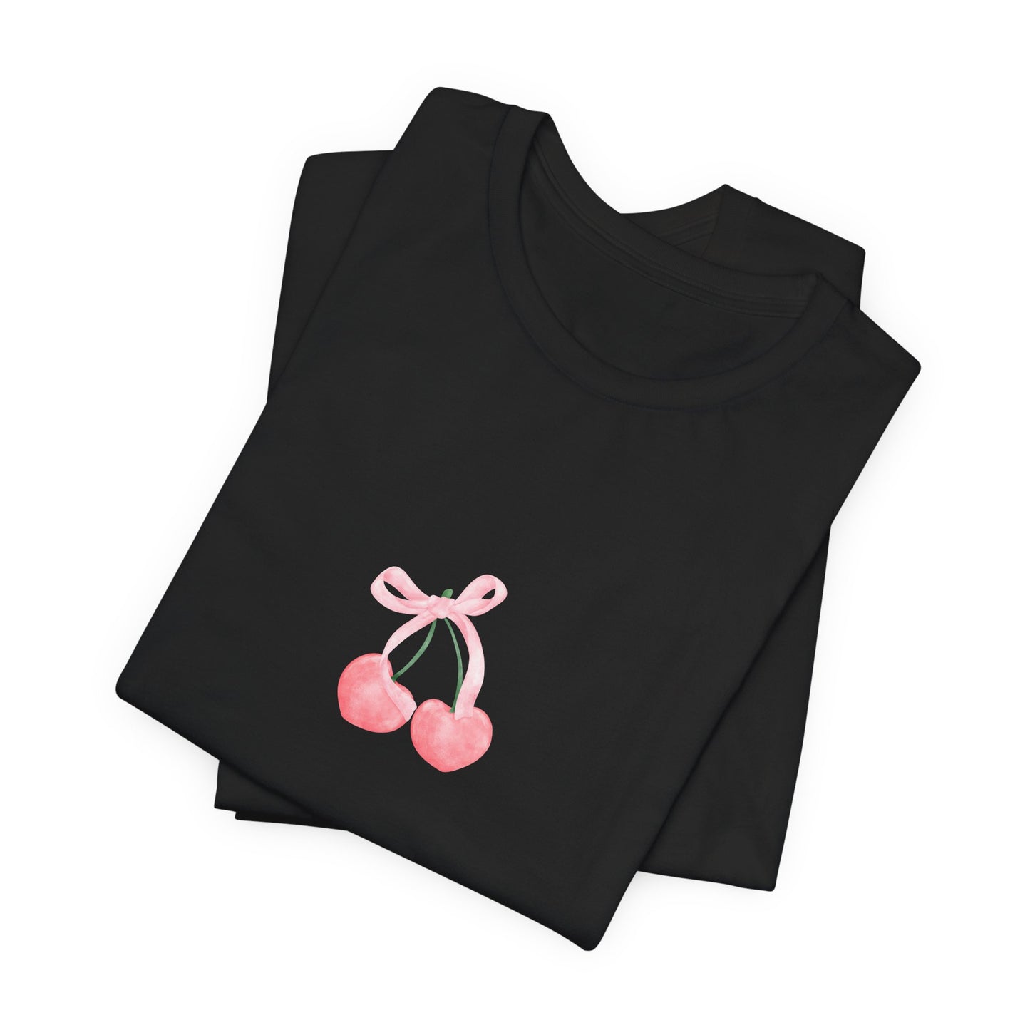 Coquette Cherries Jersey Short Sleeve Tee