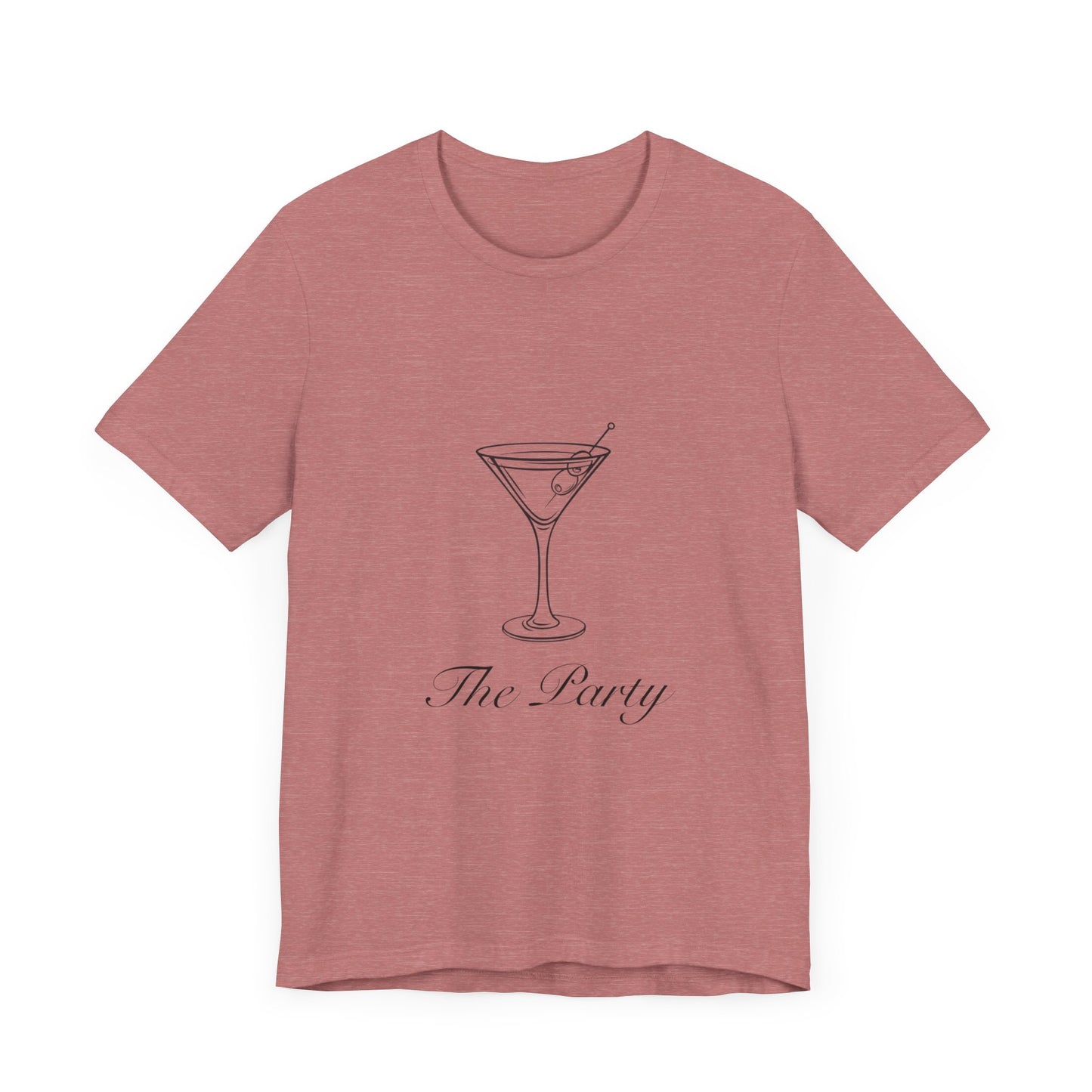 The Party Bachelorette Bridesmaids Jersey Short Sleeve Tee