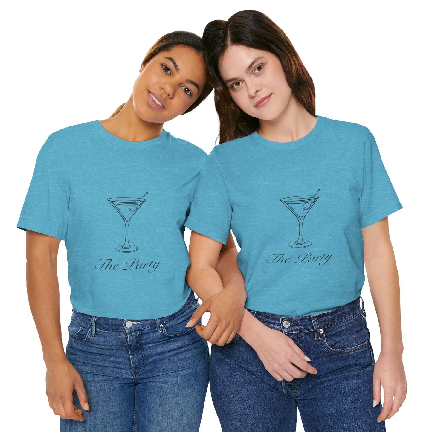 The Party Bachelorette Bridesmaids Jersey Short Sleeve Tee