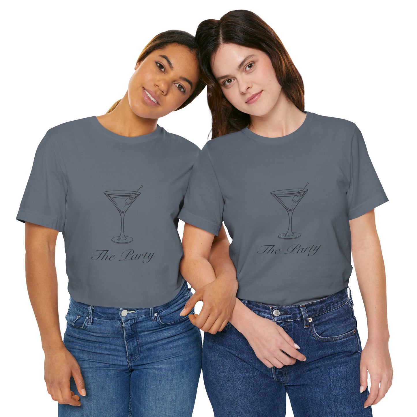 The Party Bachelorette Bridesmaids Jersey Short Sleeve Tee