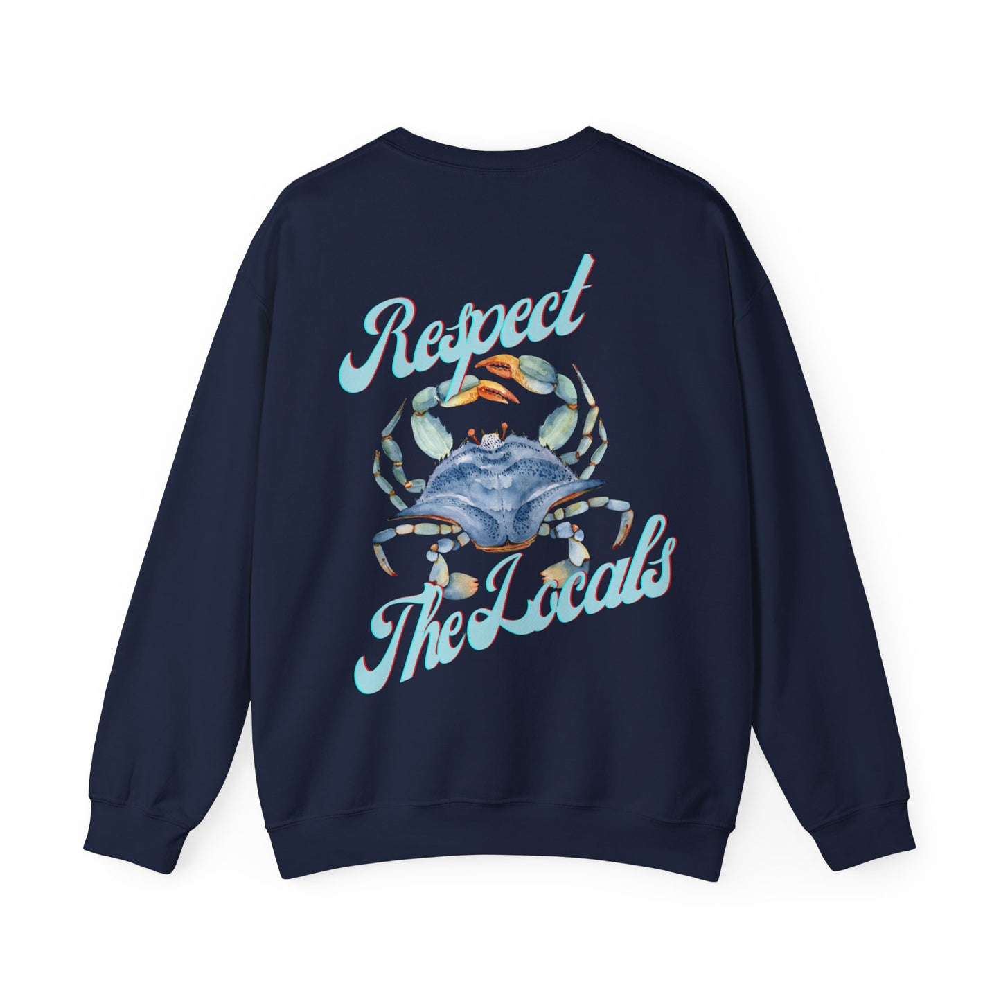 Respect the Locals Unisex Heavy Blend™ Crewneck Sweatshirt