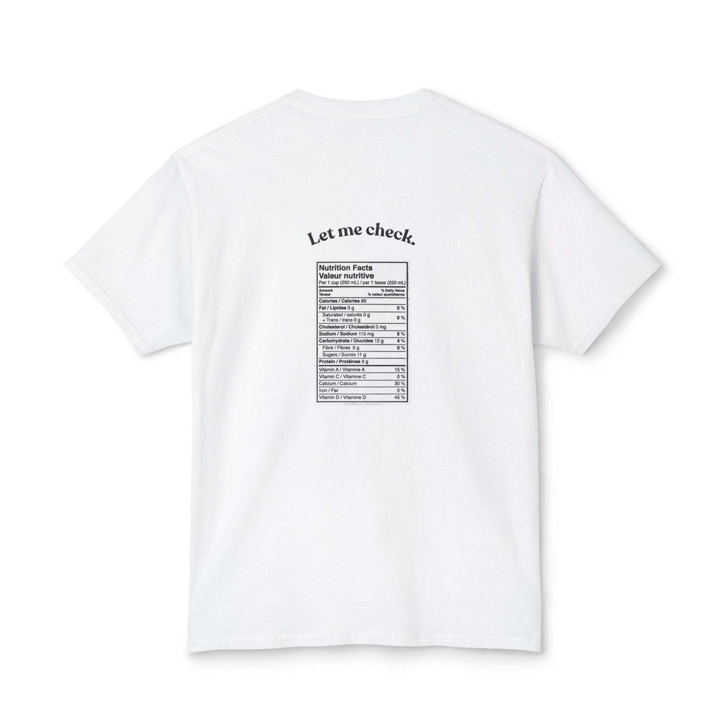 Let Me Check Ingredients Shirt