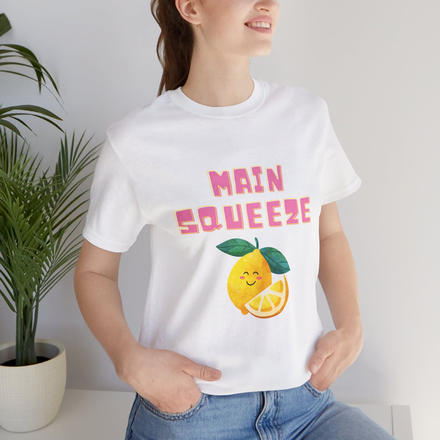 Main squeeze lemon graphic Short Sleeve Tee