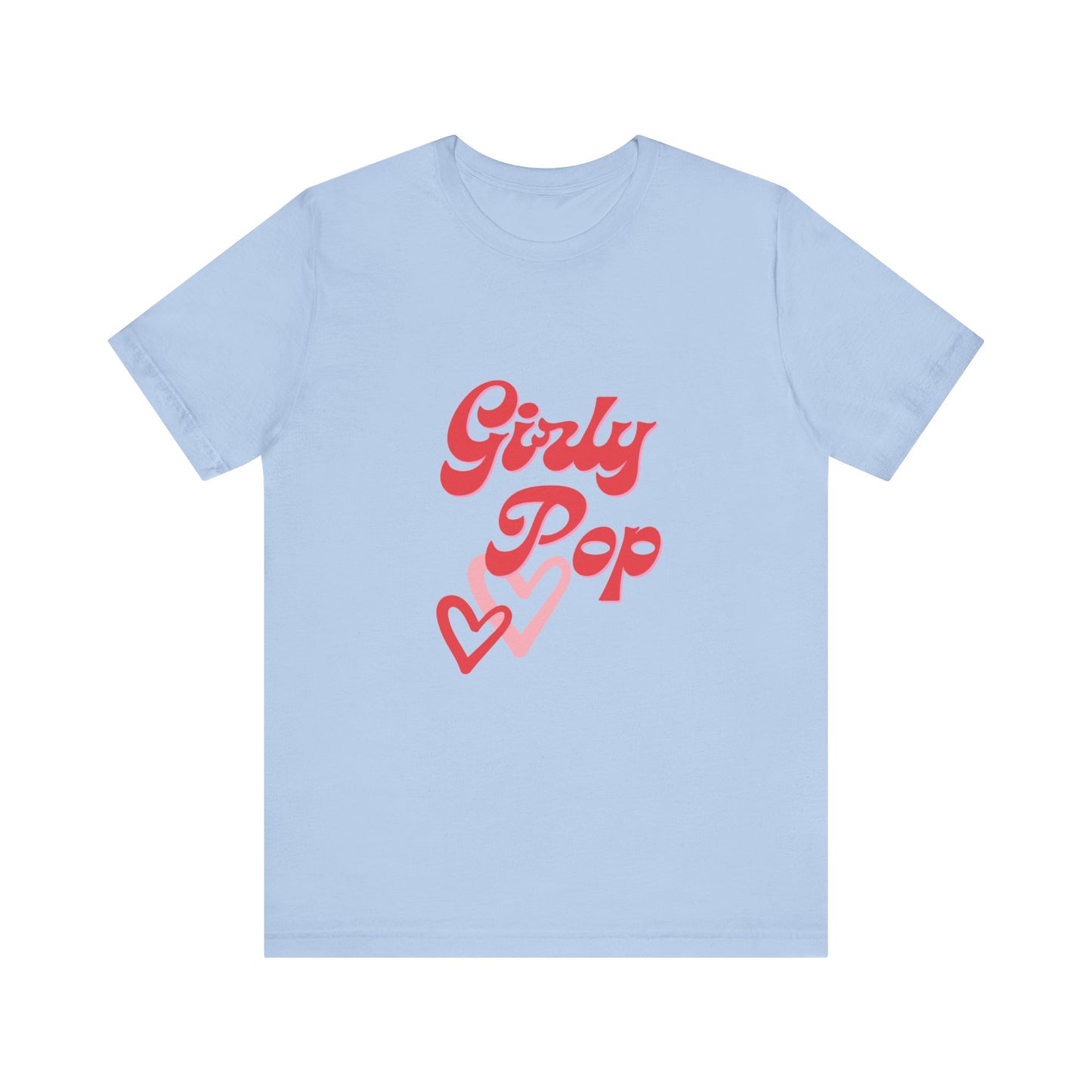 Girly pop graphic Jersey Short Sleeve Tee