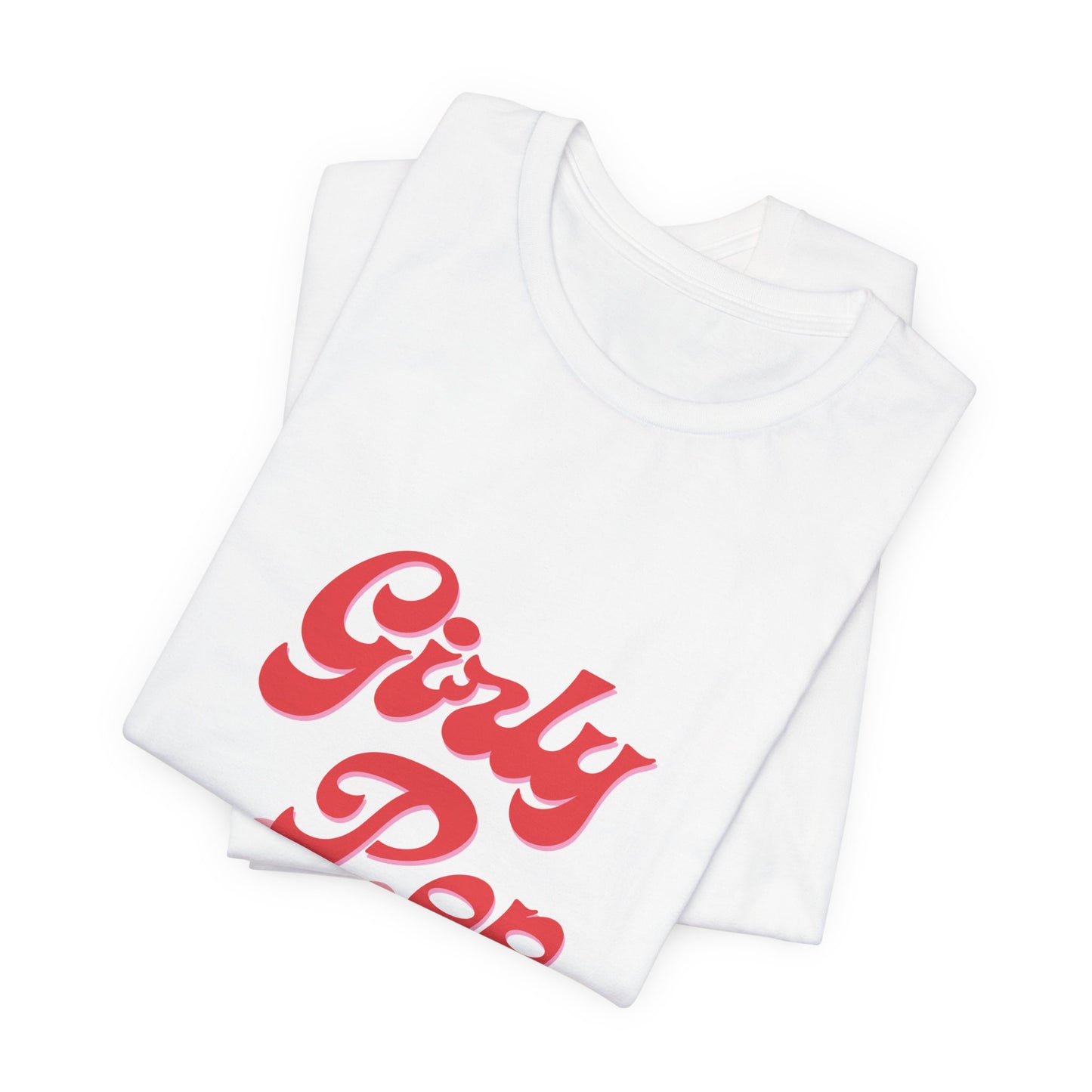 Girly pop graphic Jersey Short Sleeve Tee
