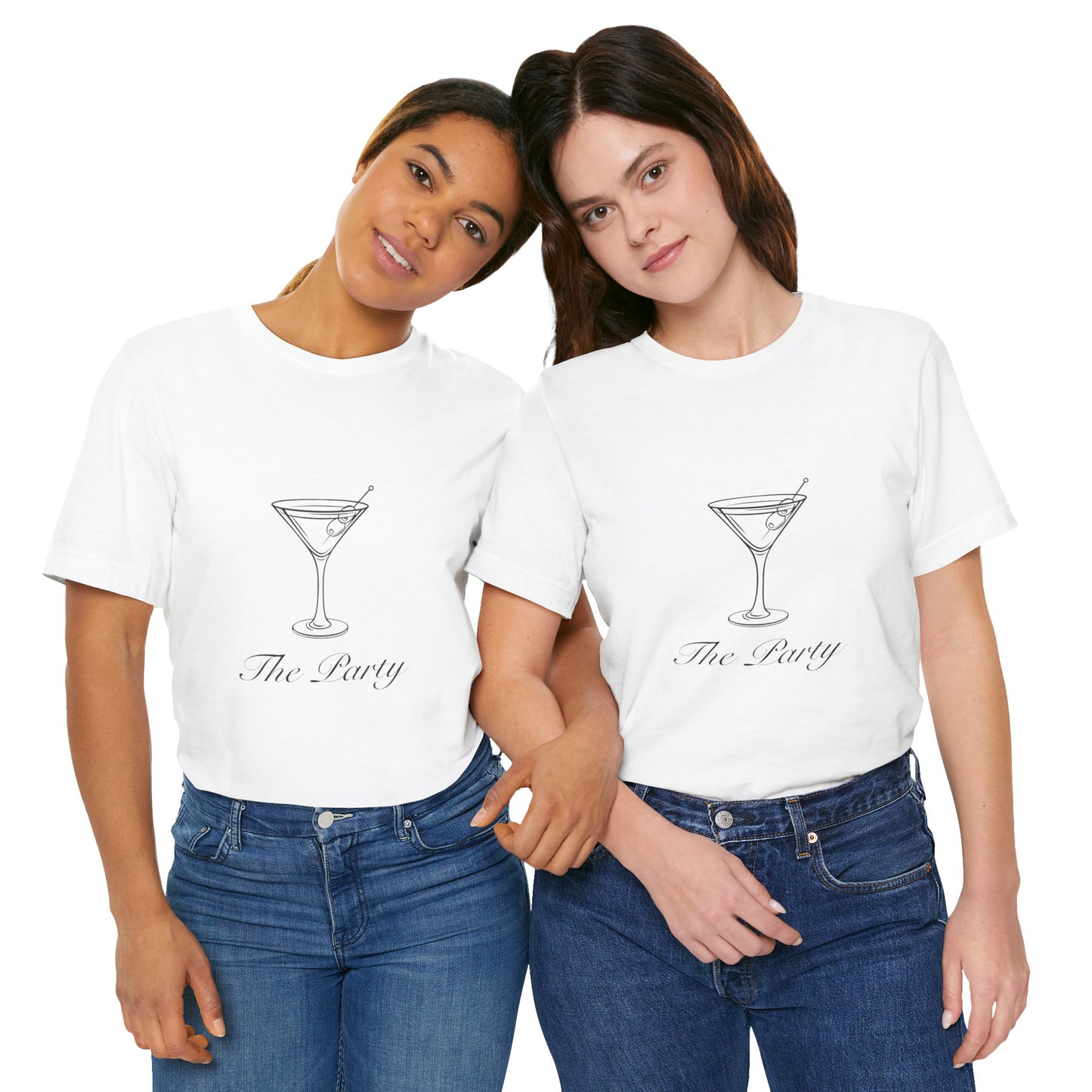 The Party Bachelorette Bridesmaids Jersey Short Sleeve Tee